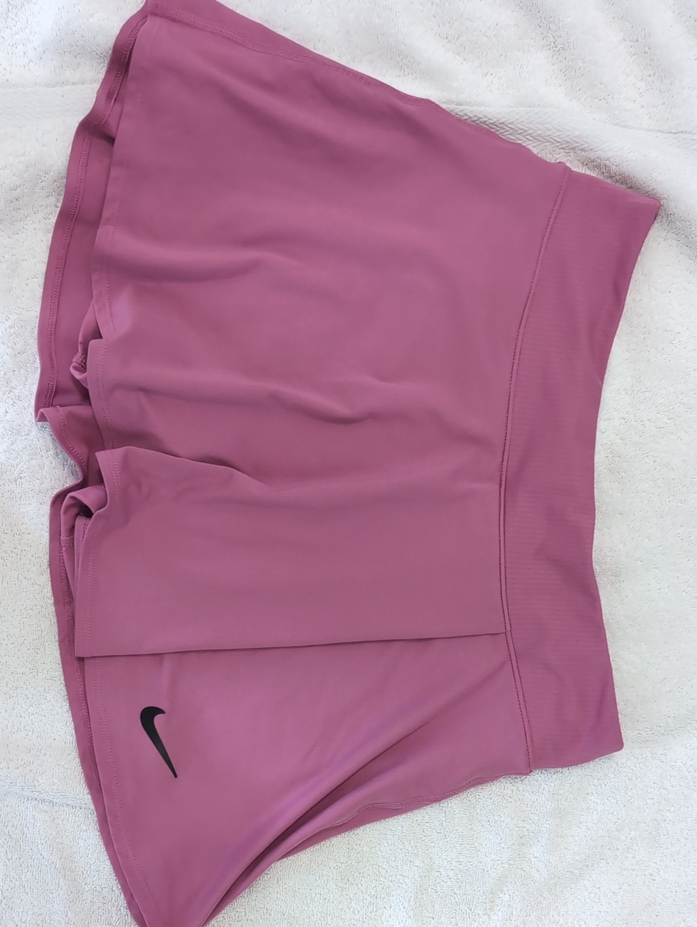 Nike Mauve Athletic Skort with Built-In Shorts